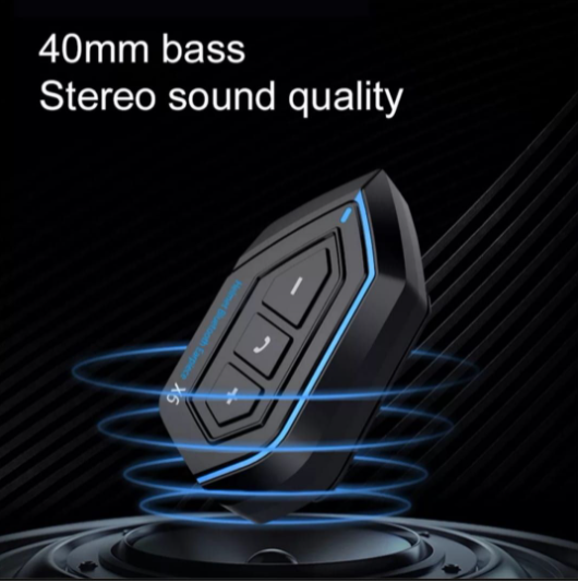 X6 Helmet Bluetooth Headset advstore.pk